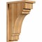 Ekena Millwork Pescadero Rough Sawn Corbel w/Backplate, Western Red Cedar, 8"W x 14"D x 22"H COR08X14X22PEC01RWR - alternate 1